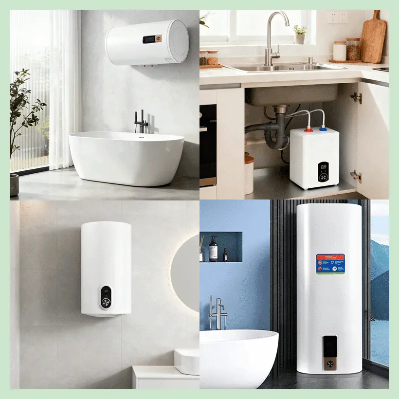 commercial horizontal water heater project application