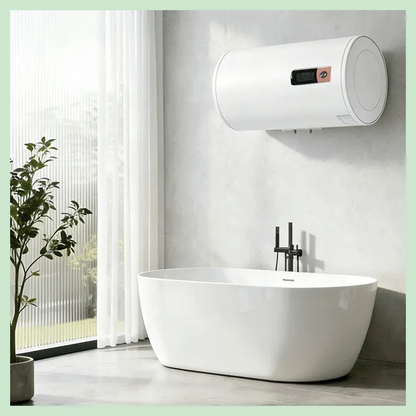 residential bathroom horizontal electric water heater