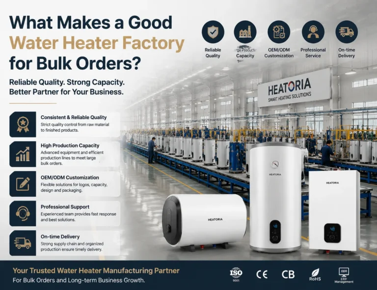 Electric water heater factory for OEM bulk orders in China